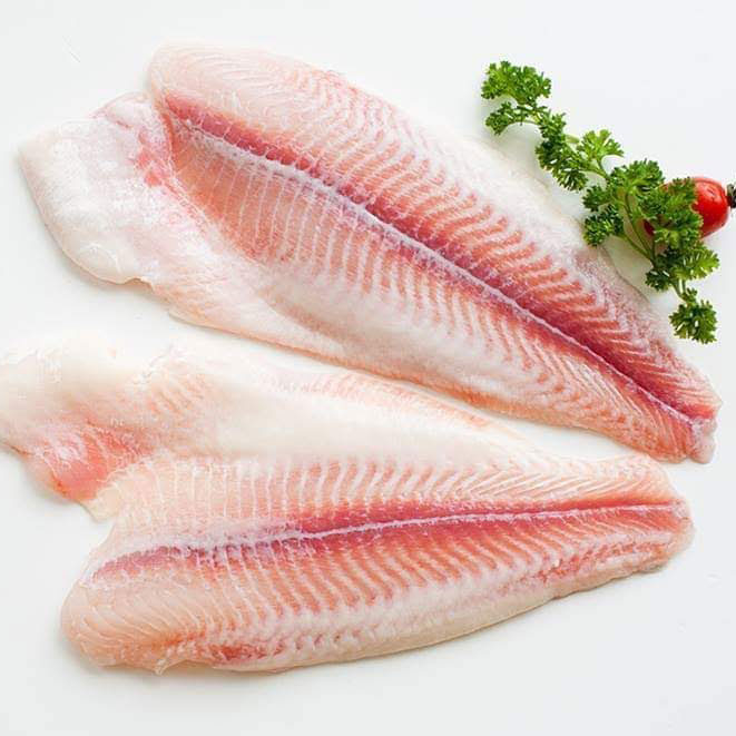  Fillet cá tra  đông lạnh (bỏ da , bỏ xương )